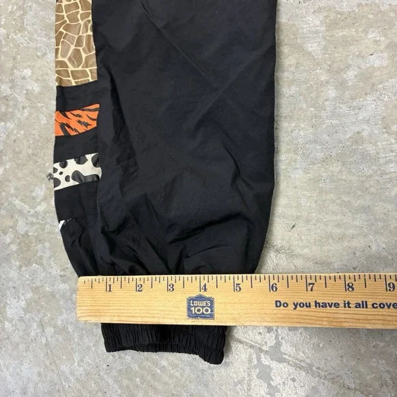 Adidas Atmos ATM Leopard Print Logo Track Pants Men's Small Black Trefoil GT7294 - Picture 13 of 16